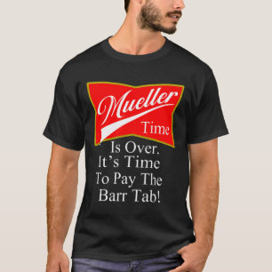 Camiseta divertida tiempo Mueller RR política Trum