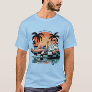 Camiseta Divertida Trump Golfo De Nosotros América