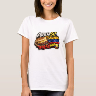 Camiseta divertida venezolana para mujeres