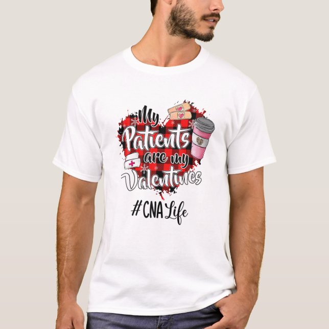 Camiseta Divertida vida de CNA cardíaca Mis pacientes son m (Anverso)