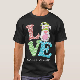 Camiseta Divertida Vida de Cuidador de Gnomos ENAMORADA Leo