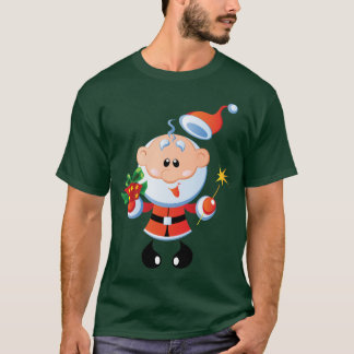 Camiseta divertida vieja alegre del St. Nick