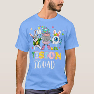 Camiseta Divertida Visión Escuadrón Optometría Optometrista