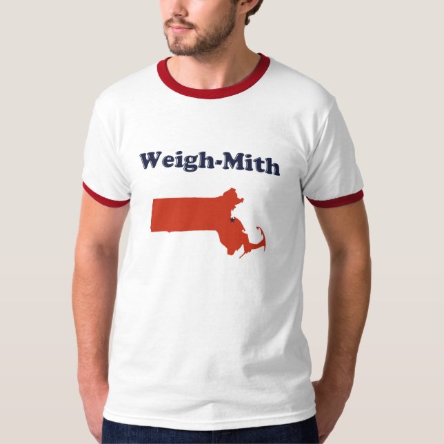 Camiseta divertida Weymouth MA (Anverso)