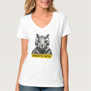 Camiseta divertida y atractiva de Capibara
