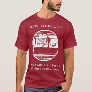 Camiseta Divertida y divertida ciudad de Nueva York sigue
