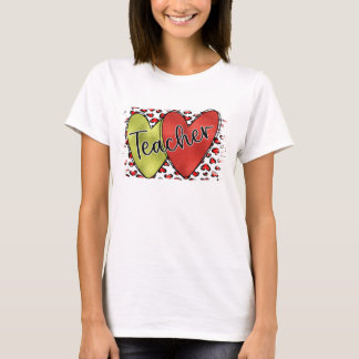 Camiseta divertida y educada de corazón