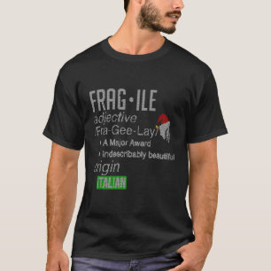 Camiseta Divertida Y Frágil Definición Que Es Muy Útil Para