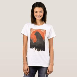 Camiseta divertida y Hoddie de Catzilla