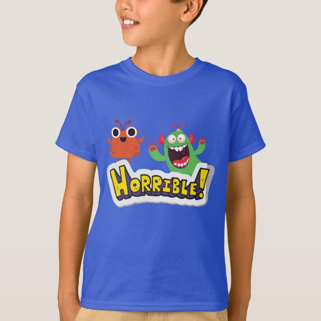 camiseta divertida y horrible (Anverso)