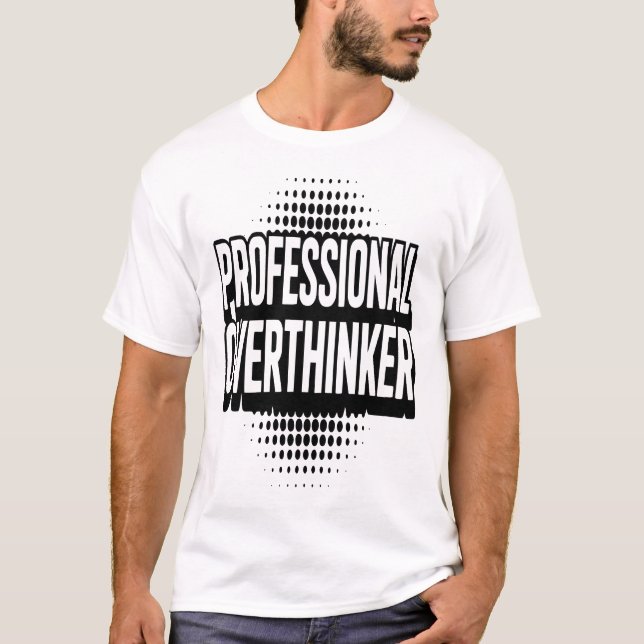 Camiseta divertida y identificable para pensadores (Anverso)