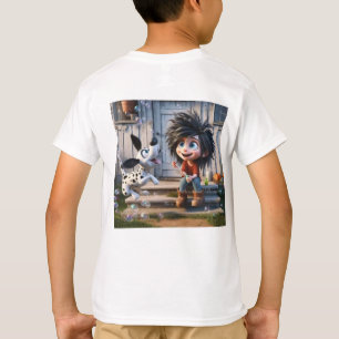Camiseta divertida y juguetona para niños
