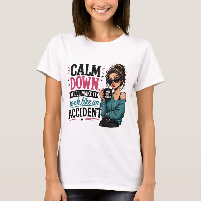 Camiseta divertida y sarcástica (Anverso)