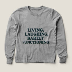 Camiseta divertida y sarcástica sobre salud mental