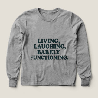 Camiseta divertida y sarcástica sobre salud mental