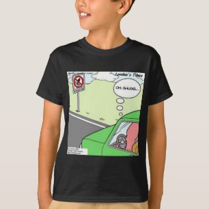 Camiseta Divertida Zona Sin Calamares