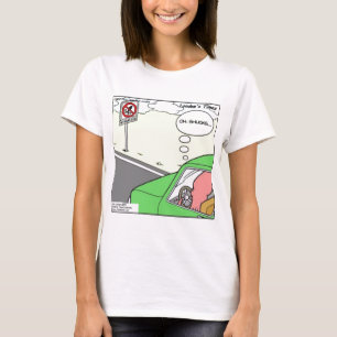 Camiseta Divertida Zona Sin Calamares