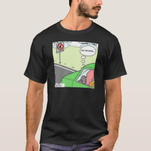 Camiseta Divertida Zona Sin Calamares