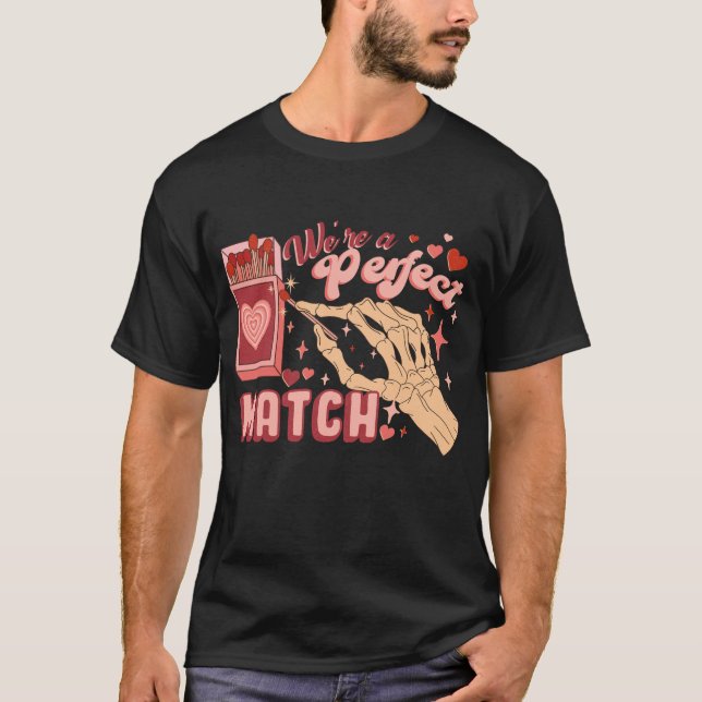 CAMISETA DIVERTIDAMENTE SOMOS UN PARTIDO PERFECTO DE VALENT (Anverso)