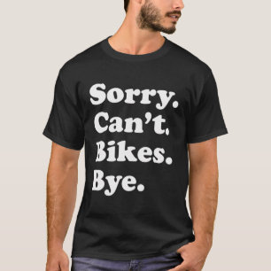 Camiseta Divertidas Bicicletas O Ciclismo O Ciclismo