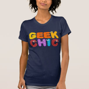 Camiseta Divertidas Cartas Personalizados de Moda Geek Goof