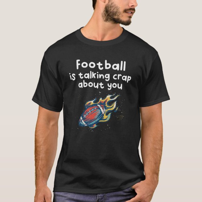 Camiseta Divertidas conversaciones de fútbol (Anverso)