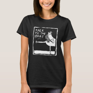 Camiseta Divertidas Conversaciones De Mujeres Con El Caball