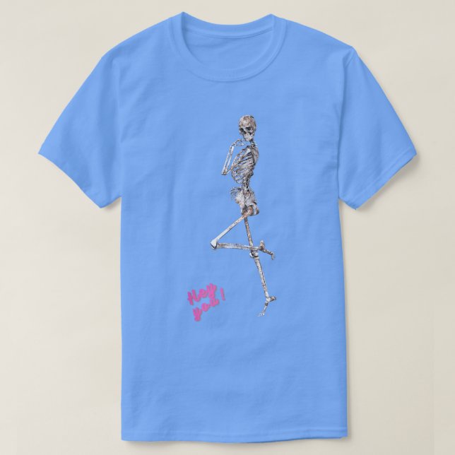 Camiseta Divertidas damas de Skeleton Cute  (Diseño del anverso)