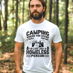 Camiseta Divertidas declaraciones de camping