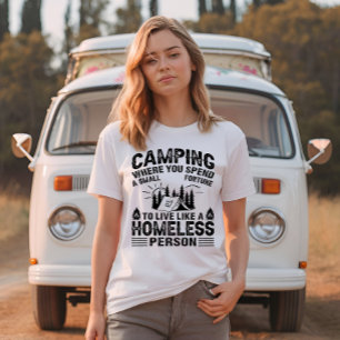 Camiseta Divertidas declaraciones de camping