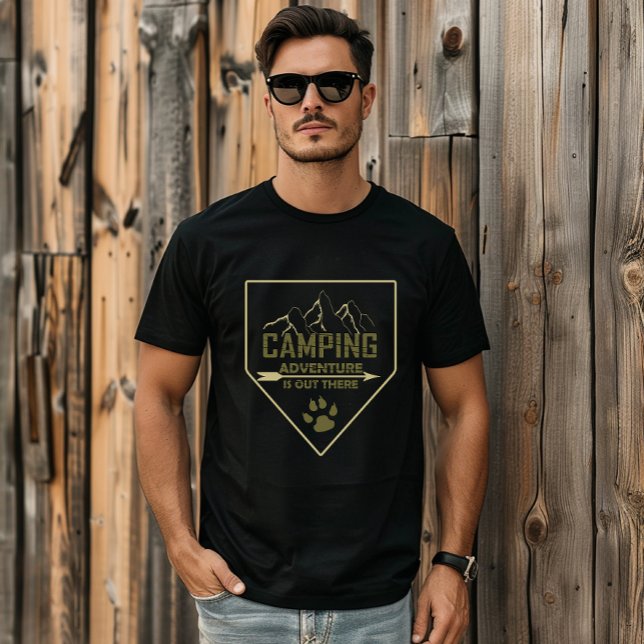 Camiseta Divertidas declaraciones de camping para los campi (Subido por el creador)