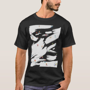 Camiseta Divertidas divertidas vacaciones de invierno en la