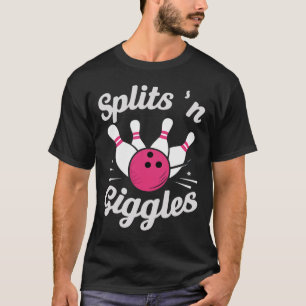 Camiseta Divertidas divisiones N risas bolos jugador de bol