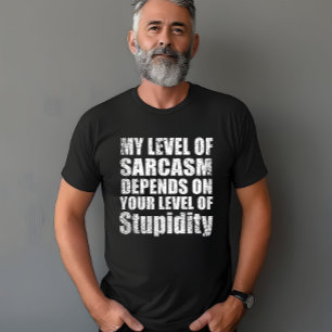 Camiseta Divertidas frases sarcásticas y citas famosas
