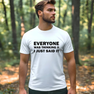 Camiseta Divertidas frases sarcásticas y citas famosas