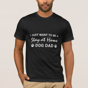 Camiseta Divertidas Huellas de Patas de Papá Perro que se Q