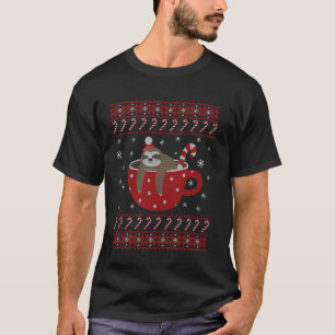 Camiseta Divertidas Navidades De Chocolate Caliente Para Mu