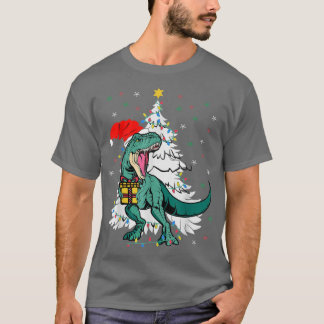 Camiseta Divertidas navidades de los árboles navideños de l