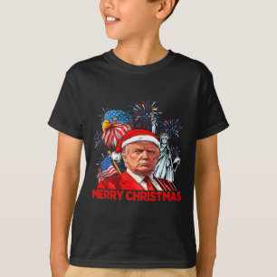 Camiseta Divertidas Navidades Donald Trump Feliz Navidad Gr