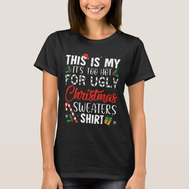 Camiseta Divertidas Navidades, este es mi momento de alegrí (Anverso)