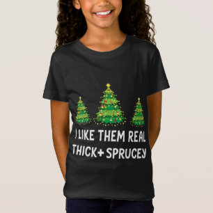 Camiseta Divertidas navidades navideñas me gustan mucho