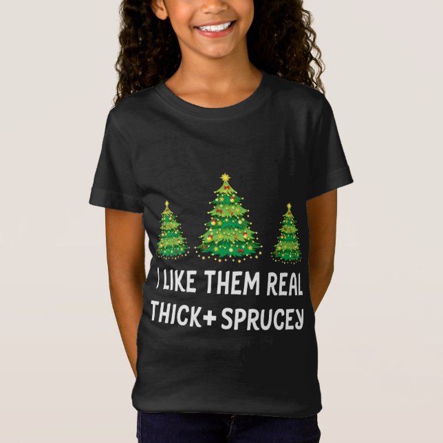 Camiseta Divertidas navidades navideñas me gustan mucho (Anverso)