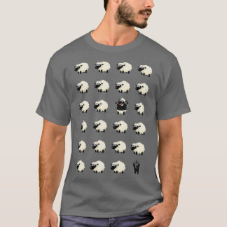 Camiseta Divertidas ovejas negras HappyMe