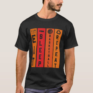 Camiseta Divertidas Palabras Para El Baloncesto Para La Fam