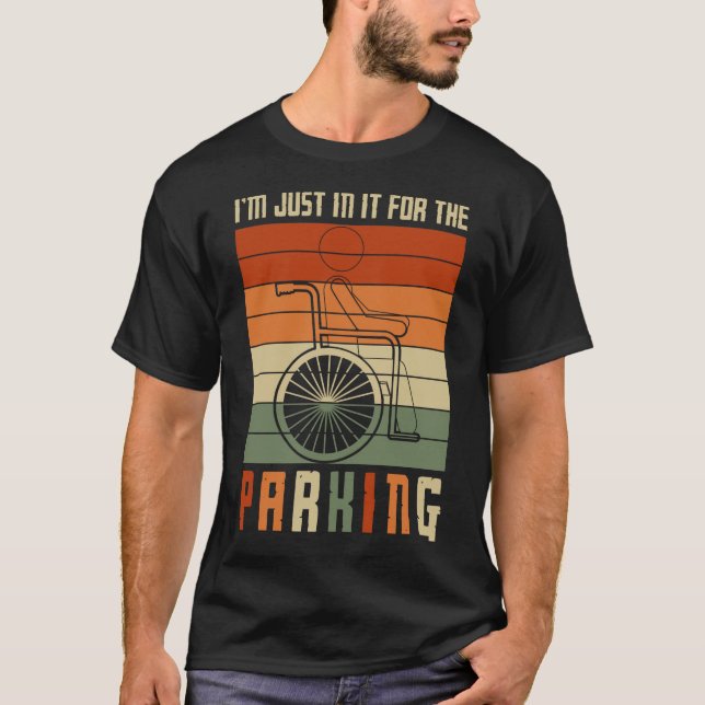 Camiseta Divertidas sillas de ruedas (Anverso)