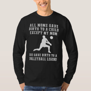Camiseta divertidísima: Celebren el voleibol de tu