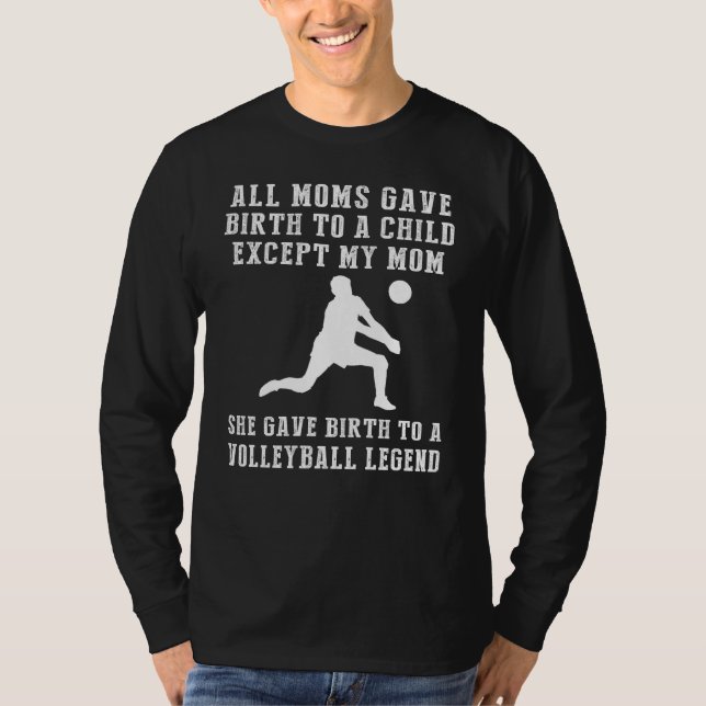 Camiseta divertidísima: Celebren el voleibol de tu (Anverso)