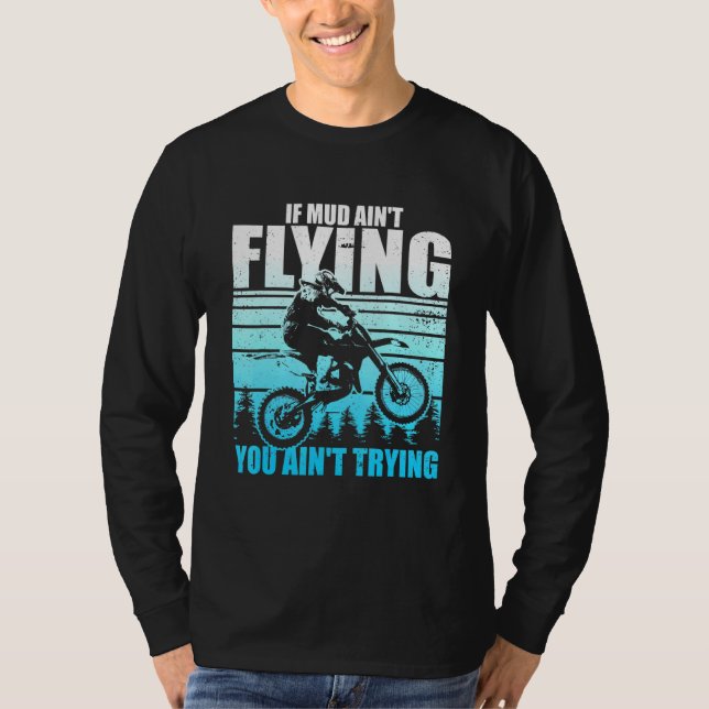 Camiseta Divertidísima conducción mugrienta mugre muriendo  (Anverso)