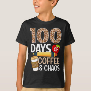Camiseta Divertido 100 días de docente escolar 100 días de
