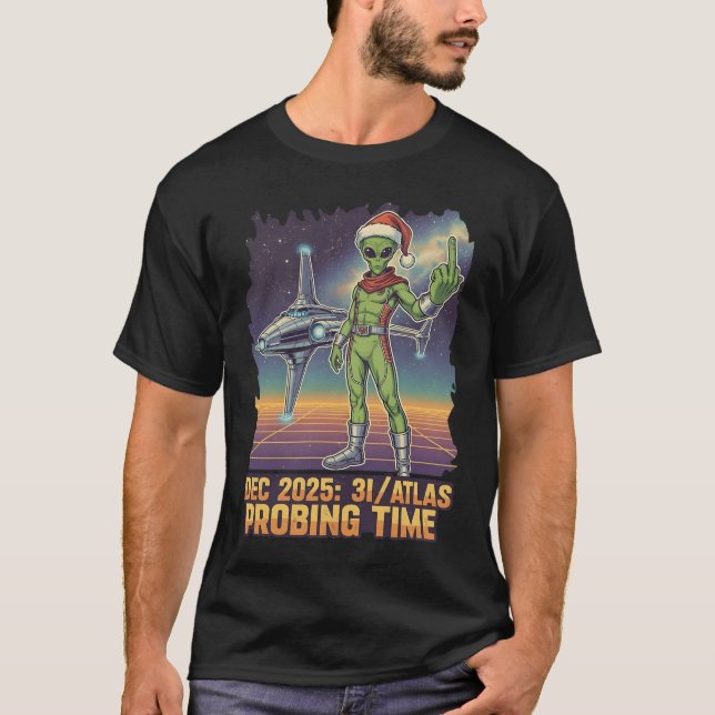 Camiseta Divertido 3I/ATLAS (Anverso)
